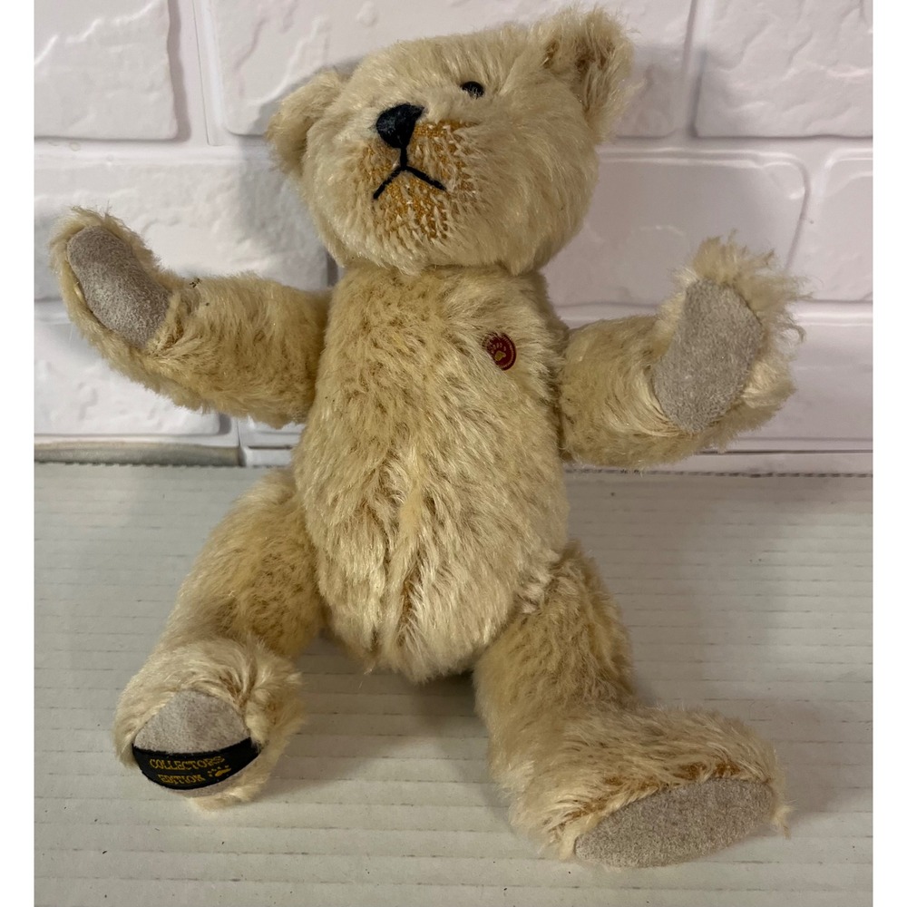 Bears Plush Teddy Bear Unisex 8 Inch Tan Jointed Collectors Edition